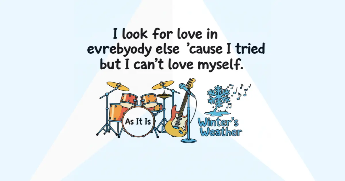 Dinginnya Perasaan: Arti Lirik & Kunci Gitar Winter's Weather - As It Is