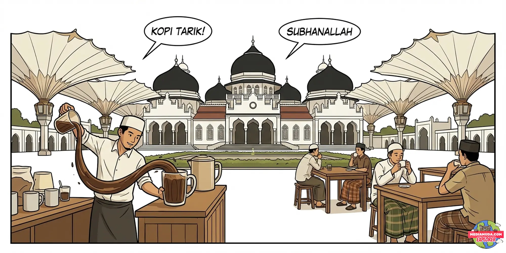 Banda Aceh: Serambi Mekkah, Masjid Baiturrahman, dan Kopi Sanger