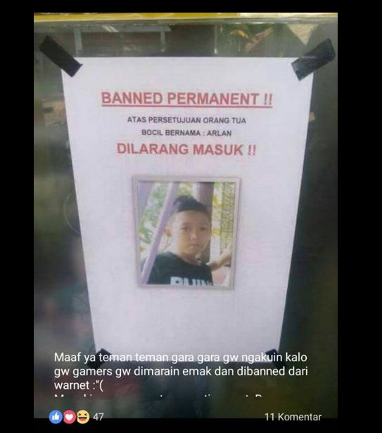 Anak Galau: "Mungkin Emang Saatnya Ganti Warnet"