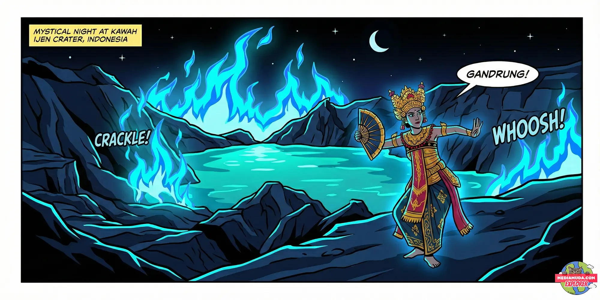 Banyuwangi: Kota Gandrung, Blue Fire Ijen, dan Sego Tempong