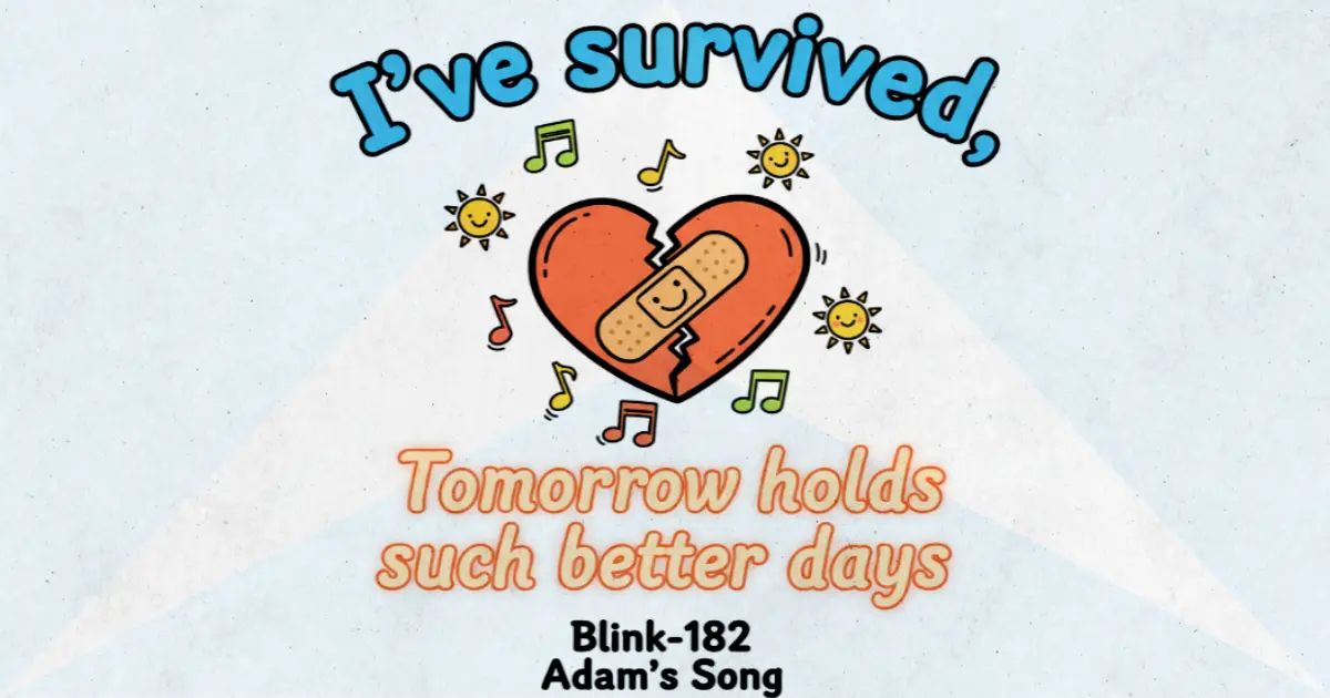 Makna Lagu Adam's Song - Blink182