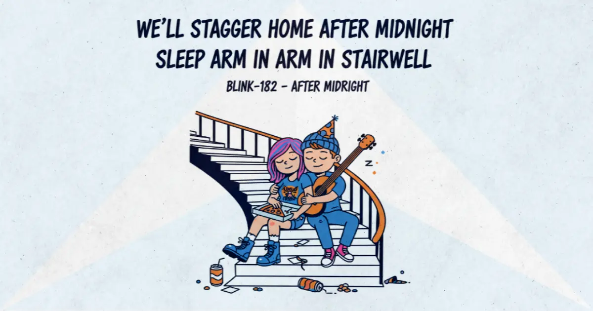 Makna Lagu After Midnight - Blink182