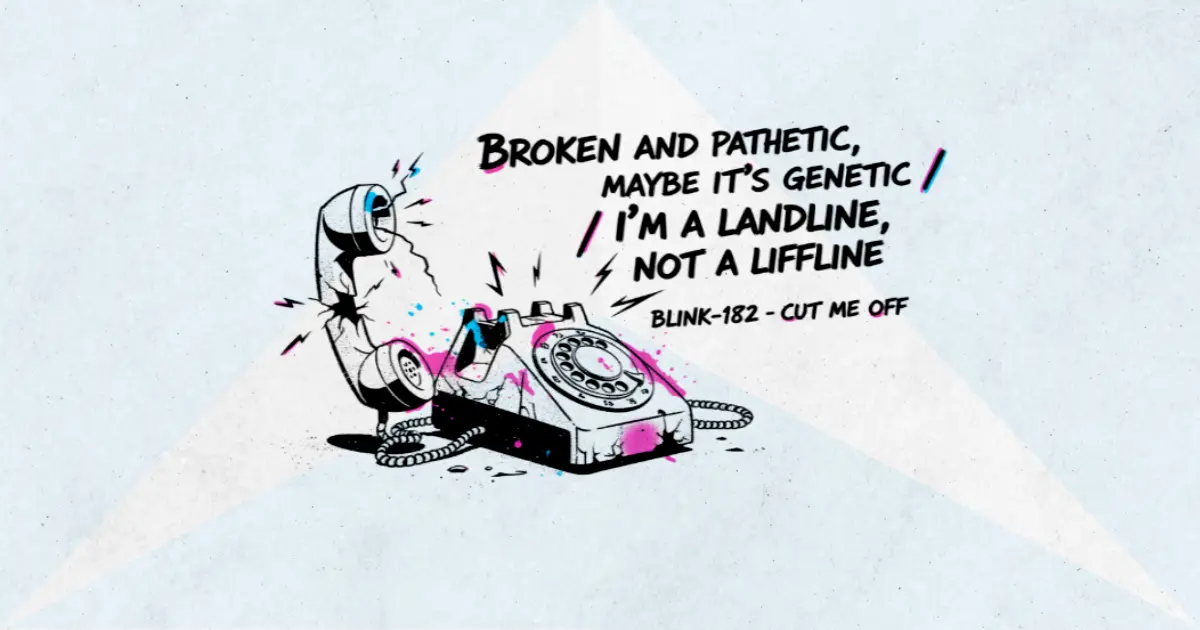 Makna Lagu CUT ME OFF - Blink182