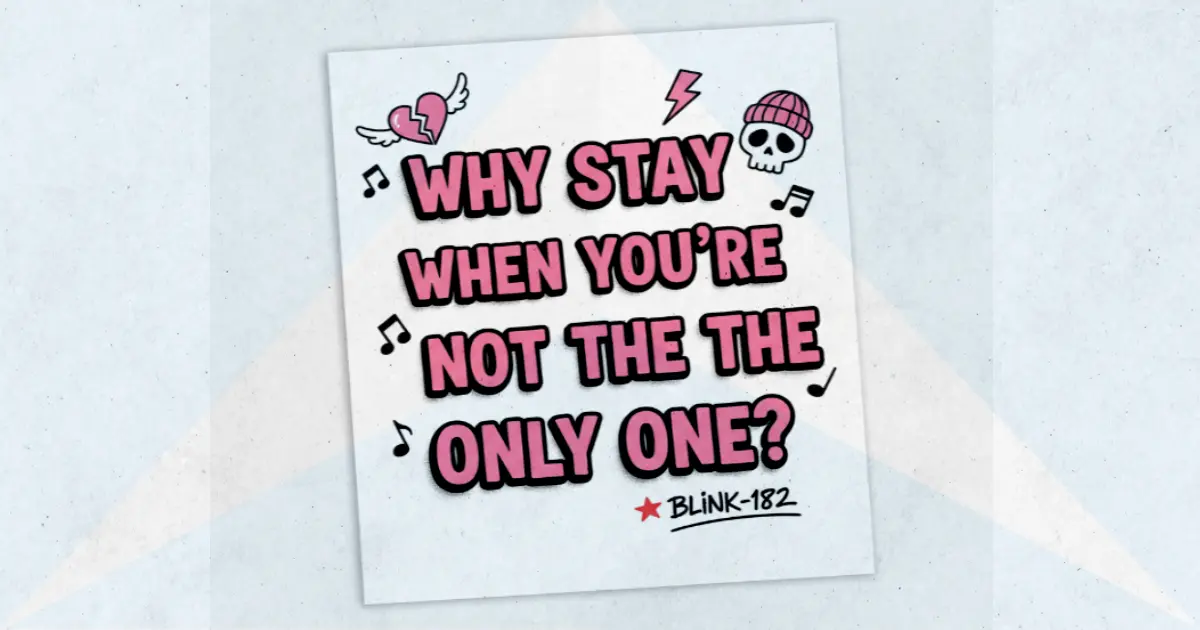 Makna Lagu Emo - Blink182