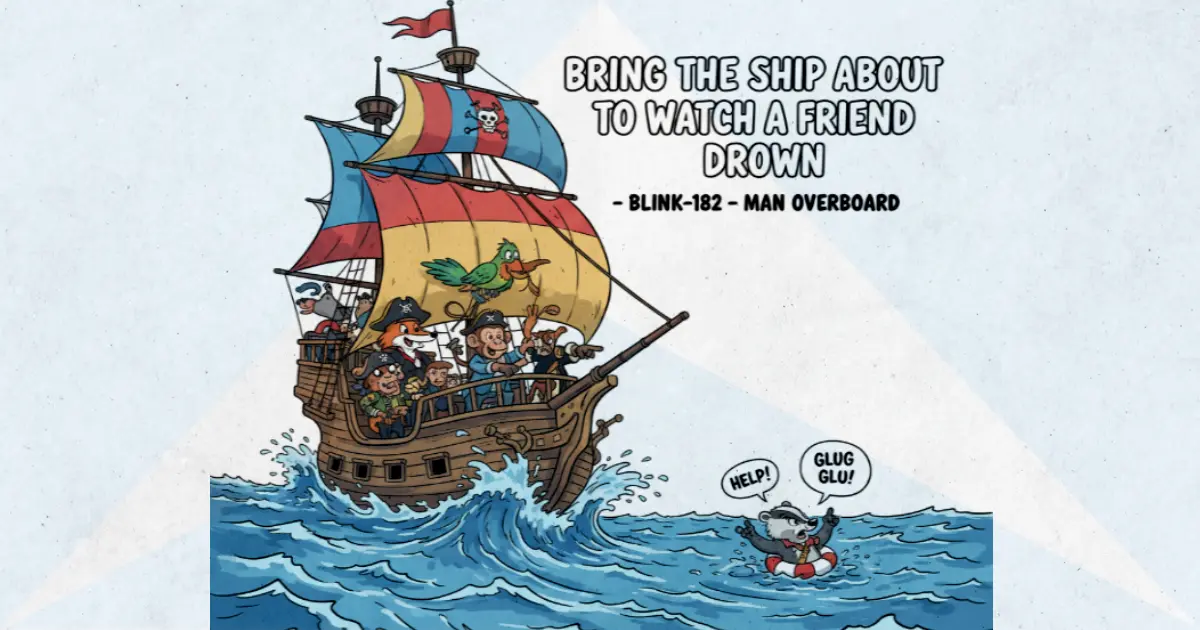 Makna Lagu Man Overboard - Blink182