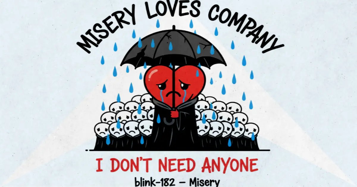 Makna Lagu Misery - Blink182