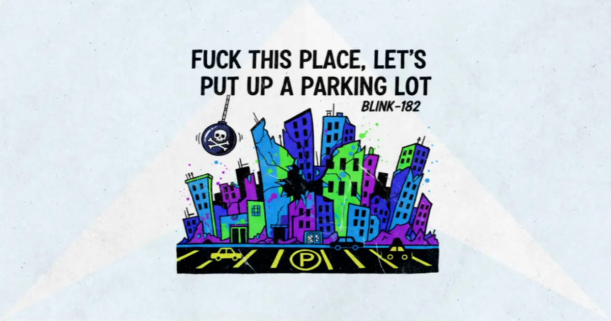 Makna Lagu Parking Lot - Blink182