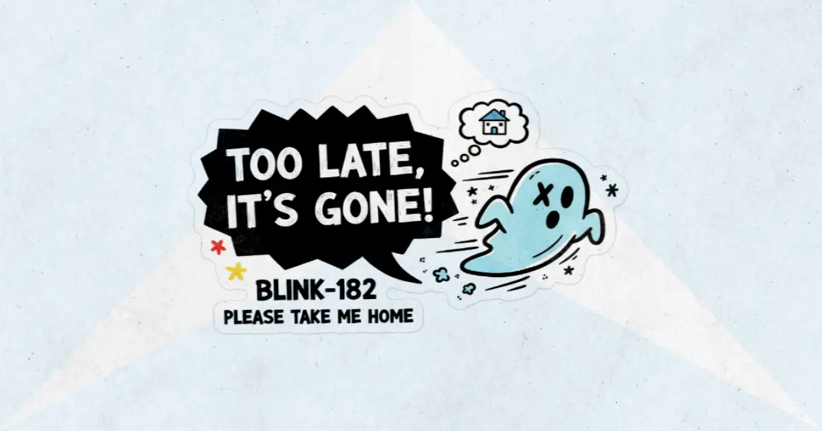 Makna Lagu Please Take Me Home - Blink182