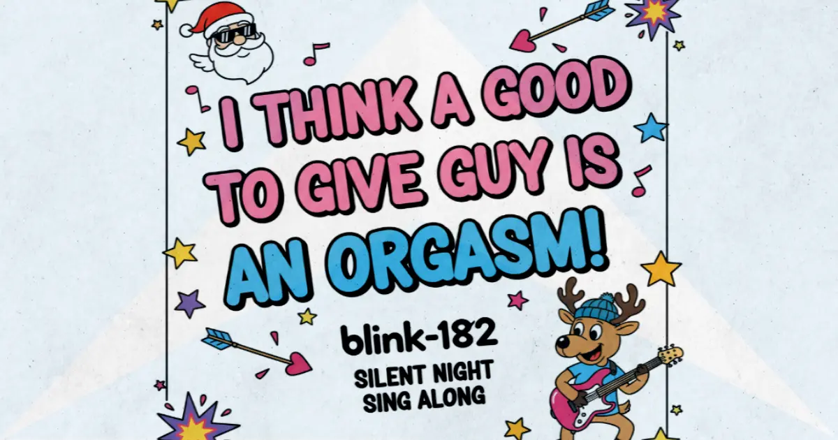 Makna Lagu Silent Night Sing Along - Blink182