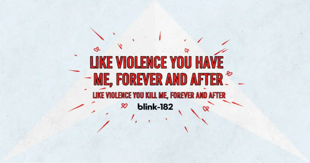 Makna Lagu Violence - Blink182