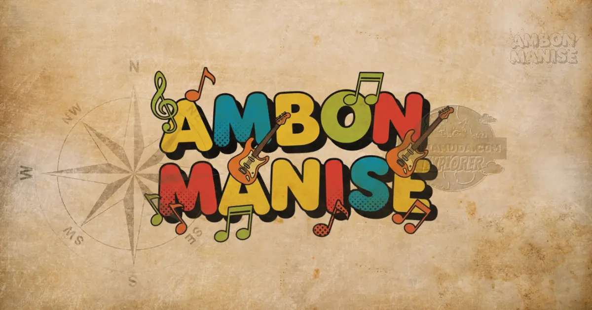 Ambon Kota Manise identik dengan musik kuliner papeda dan rujak