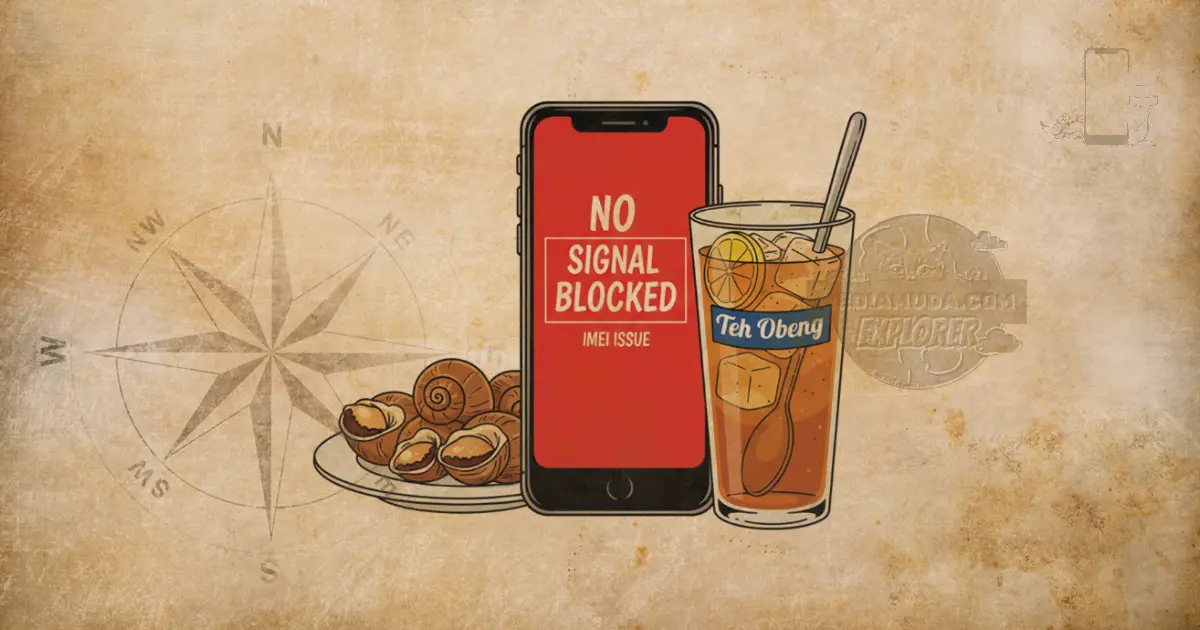 Karakteristik Batam No Signal Blocked IMEI Teh Obeng dan Gonggong
