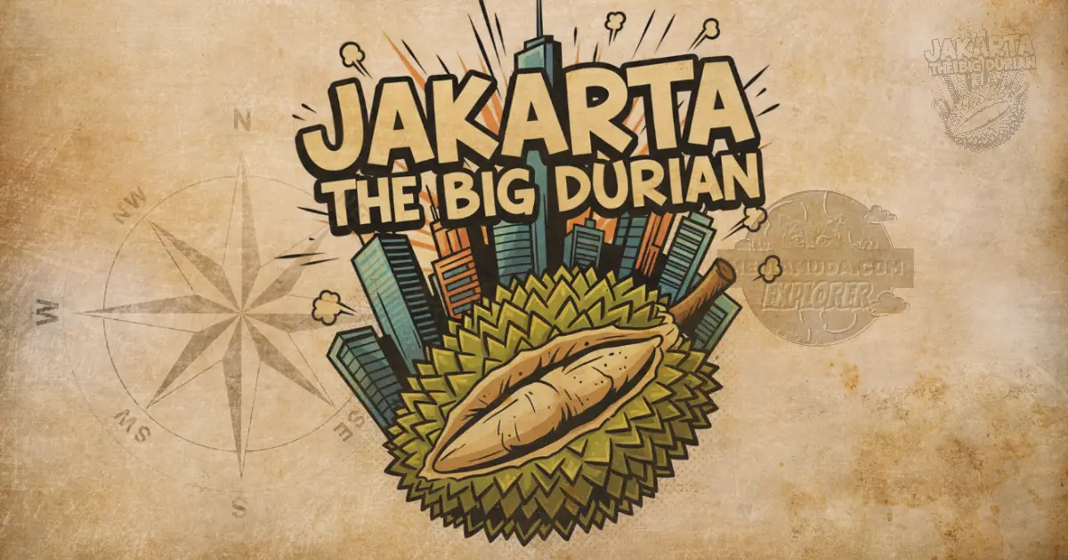 Jakarta Metropolitan Big Durian identik dengan Monas dan MRT