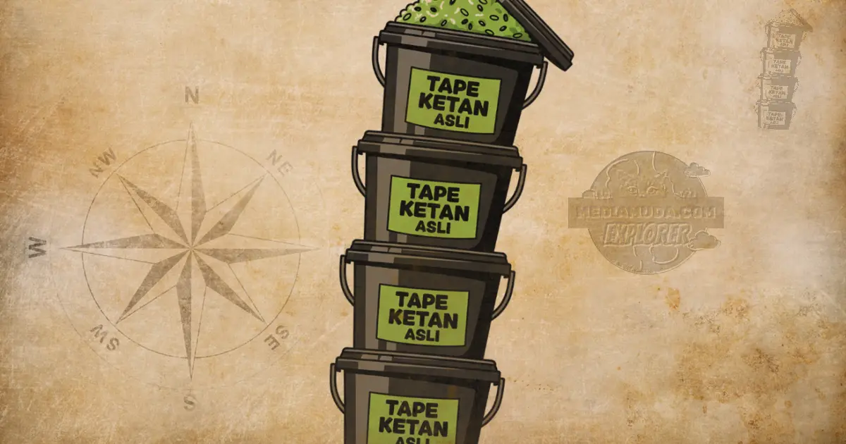 Kuningan Tape Ketan Containers