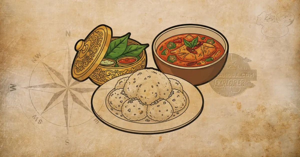 Kuliner khas Lingga Gubal Sagu