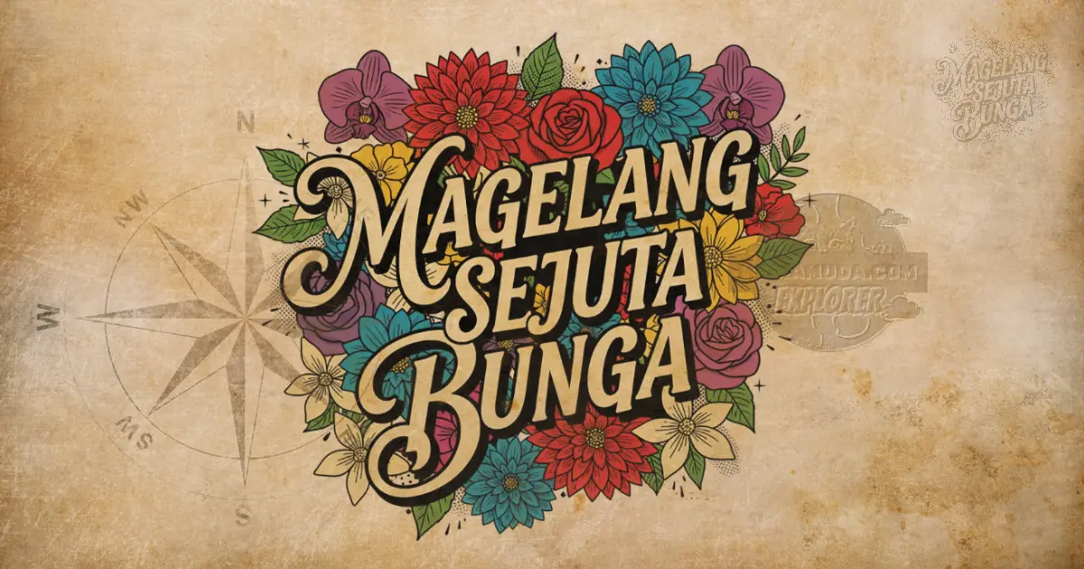 Magelang Kota Sejuta Bunga identik dengan Kupat Tahu dan Gunung Tidar