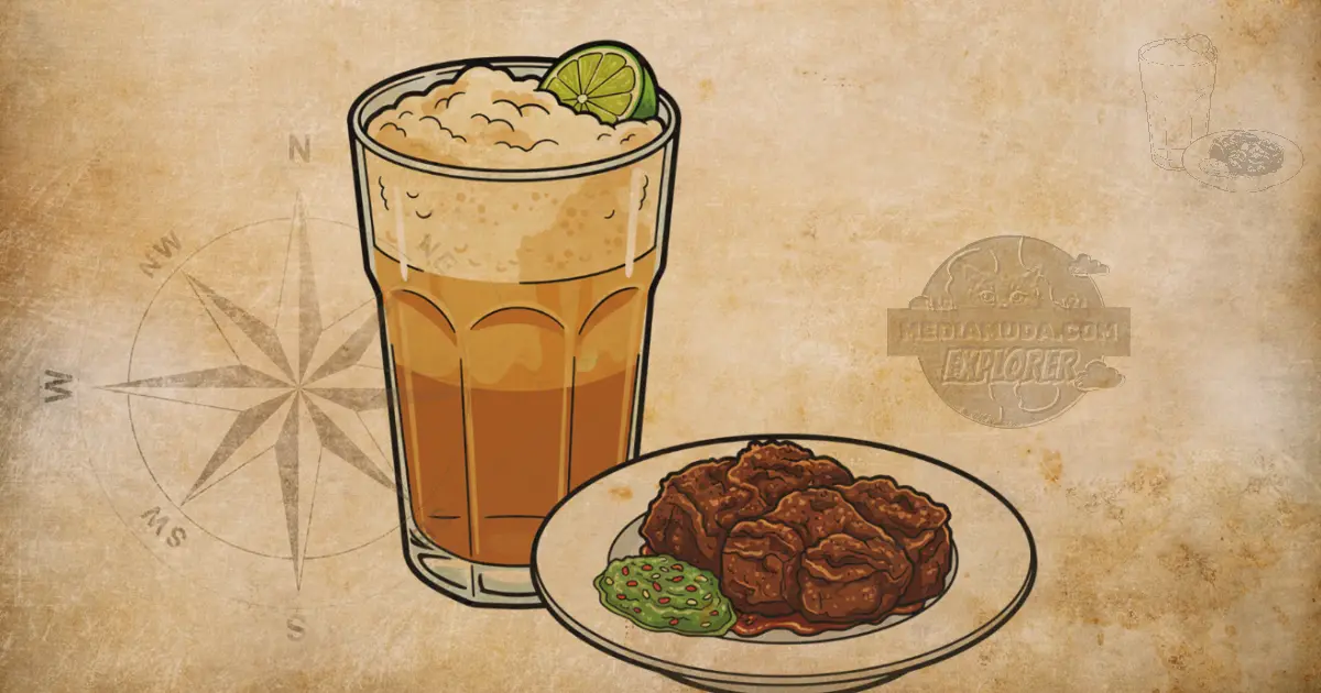 Kuliner khas Padang Teh Talua dan Rendang