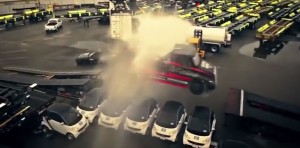 fast 8, 5 mobil di lewati