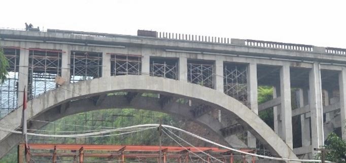 jembatan sigandul sebelum dibuka