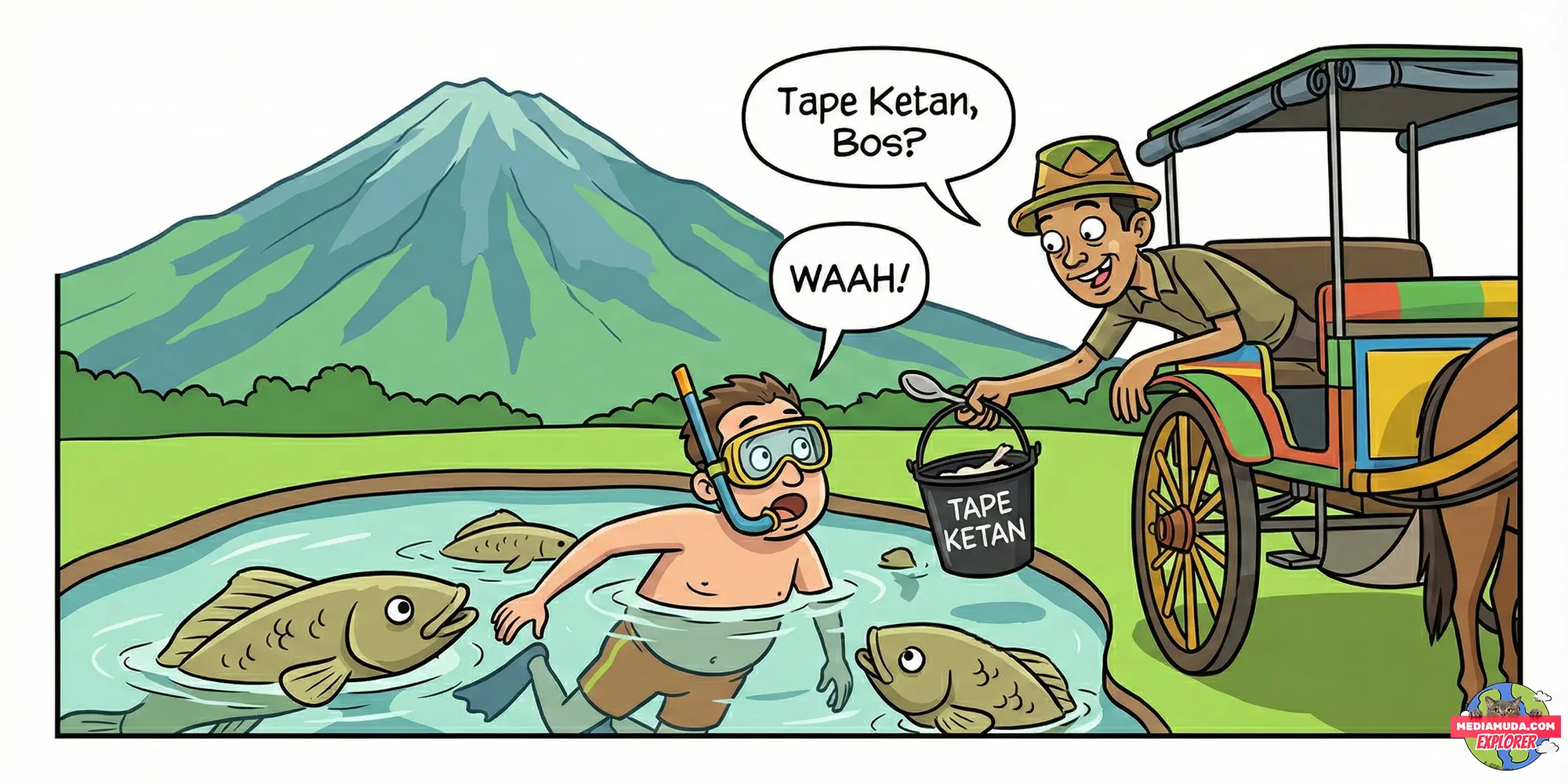 Kuningan: Kota Kuda, Gunung Ciremai, dan Ikan Dewa Keramat