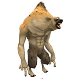 manusia setengah hyena
