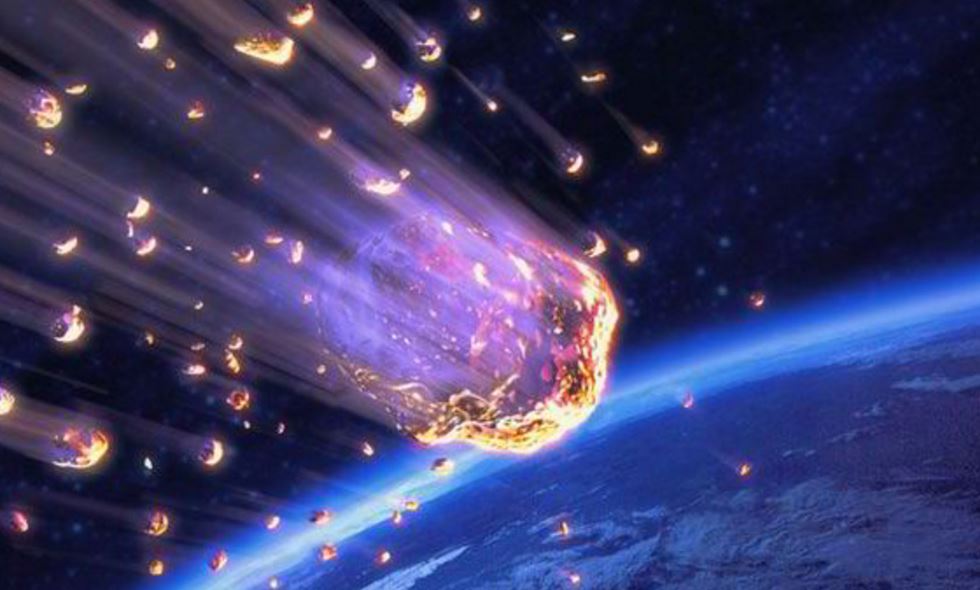 Benda Jatuh Dari Langit Seperti Meteor Jatuh di Temanggung