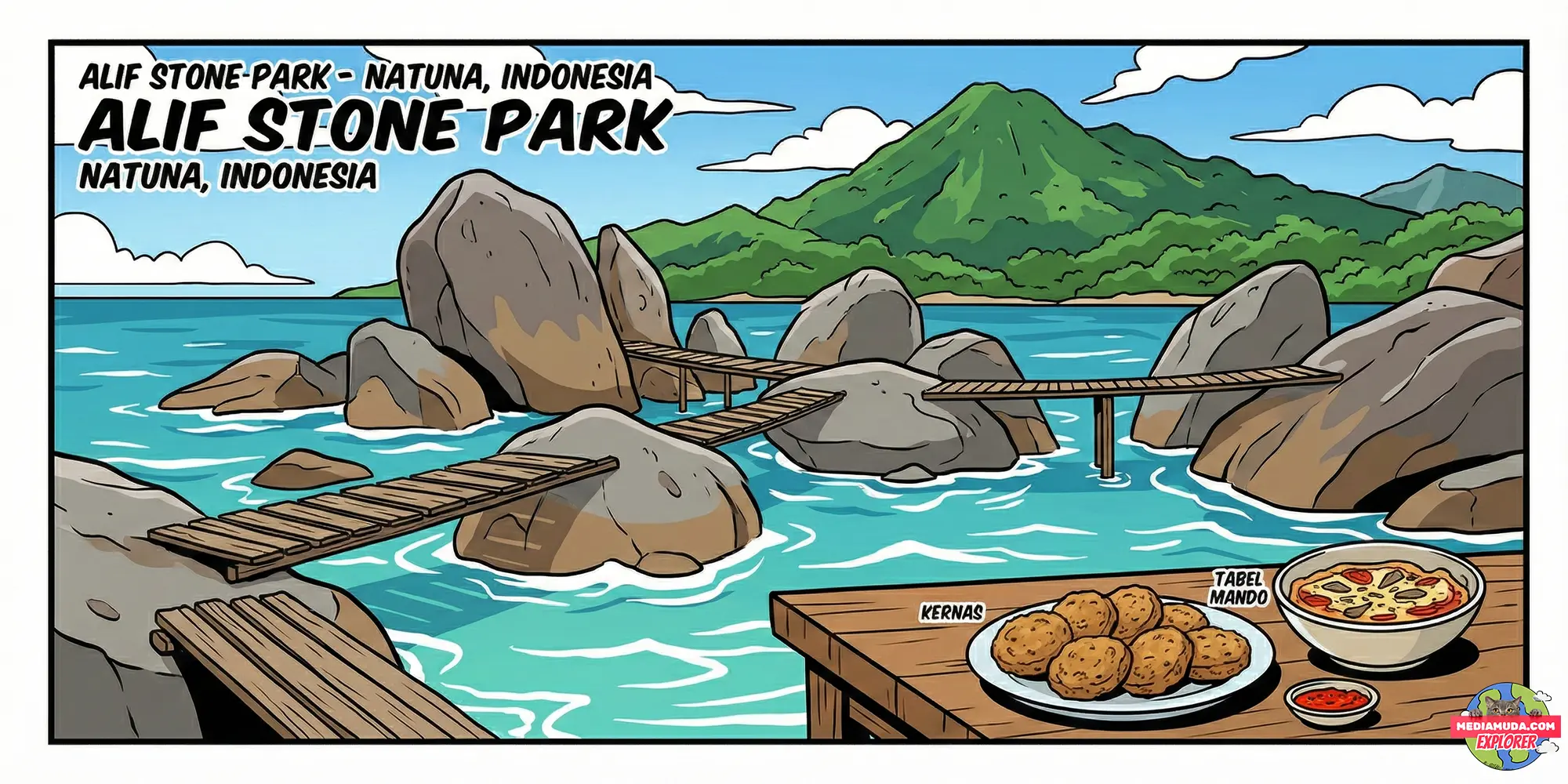 Natuna: Mutiara Ujung Utara, Geopark Granit, dan Kuliner Kernas