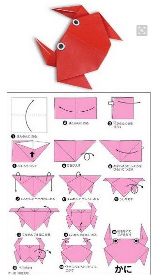 origami kepiting