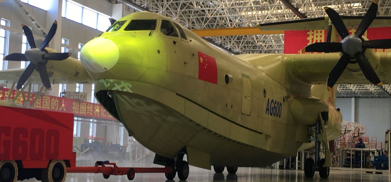 Lagi-lagi China, Kini Mereka Buat Pesawat Ampibi Terbesar di Dunia