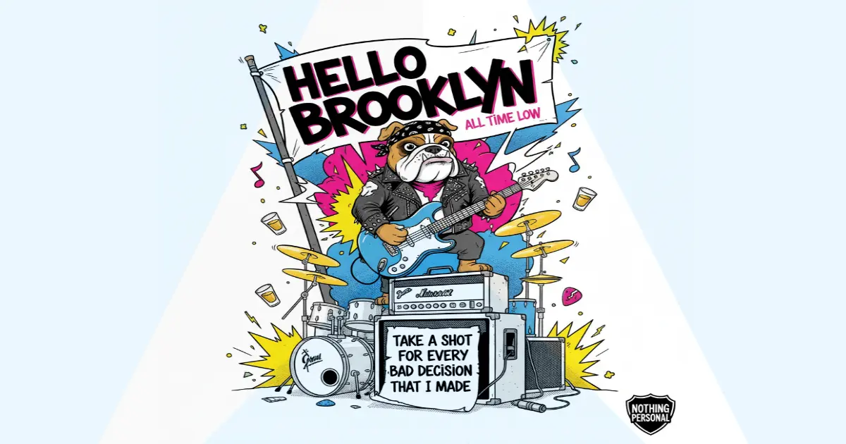 Makna Lagu All Time Low Hello Brooklyn - Lirik & Terjemahan