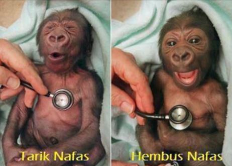 Ekspresi Waktu Diperiksa Dokter Cantik