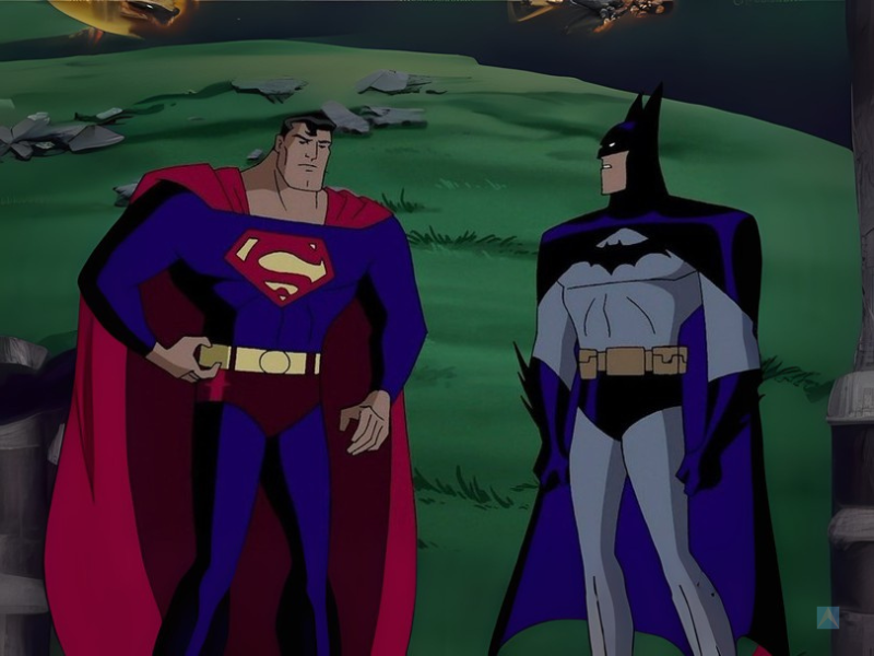 sayap superman dan batman