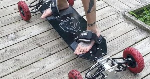 Gila Board, Skateboard dengan roda besar