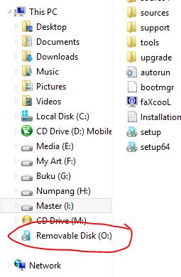 sudah bisa bootable