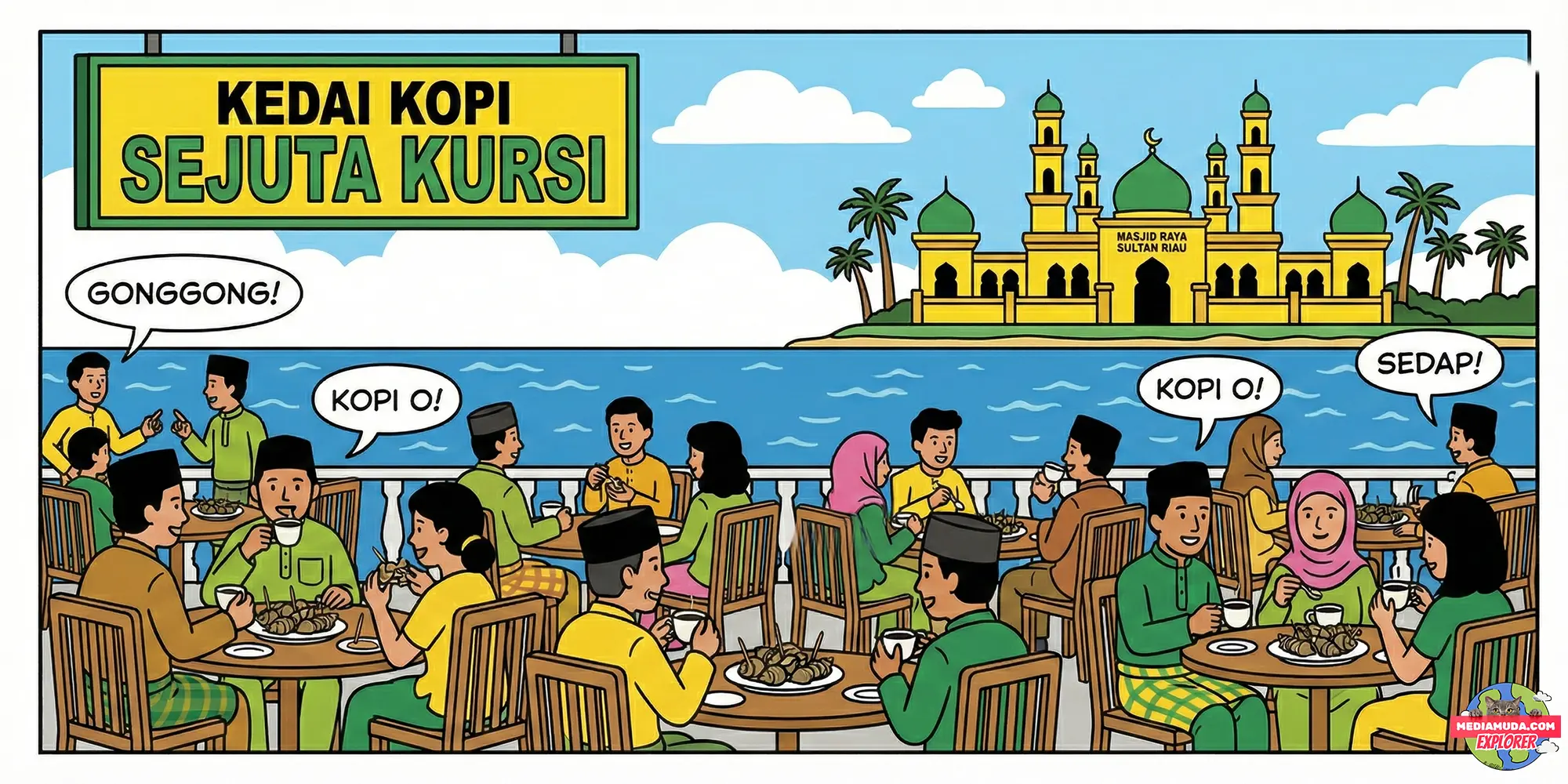 Tanjungpinang: Kota Gurindam, Pulau Penyengat, dan Siput Gonggong