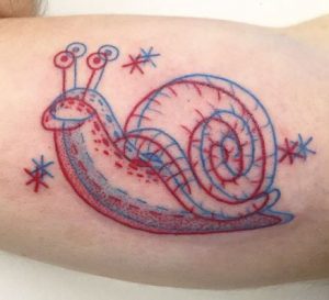 tato 3D siput