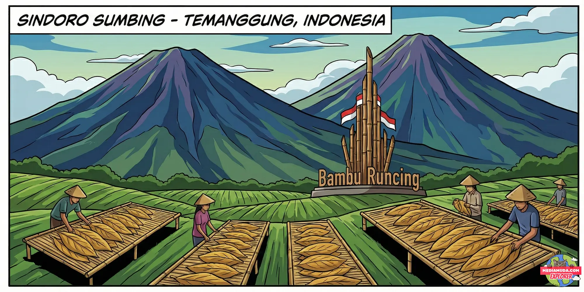 Temanggung: Kota Tembakau, Bambu Runcing, dan Empis-empis Pedas