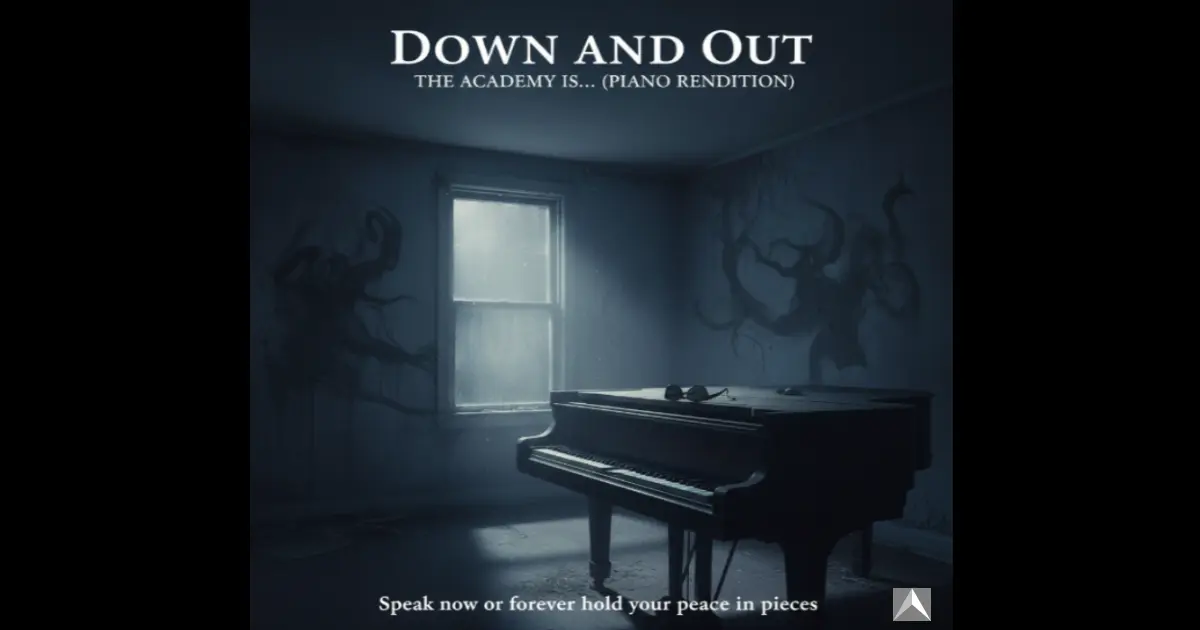 Lagu Down And Out by The Academy Is... piano
