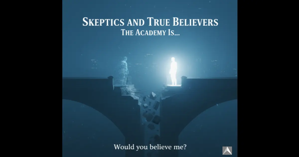 Memahami Makna Tersembunyi di Balik Lagu Skeptics And True Believers by The Academy Is...