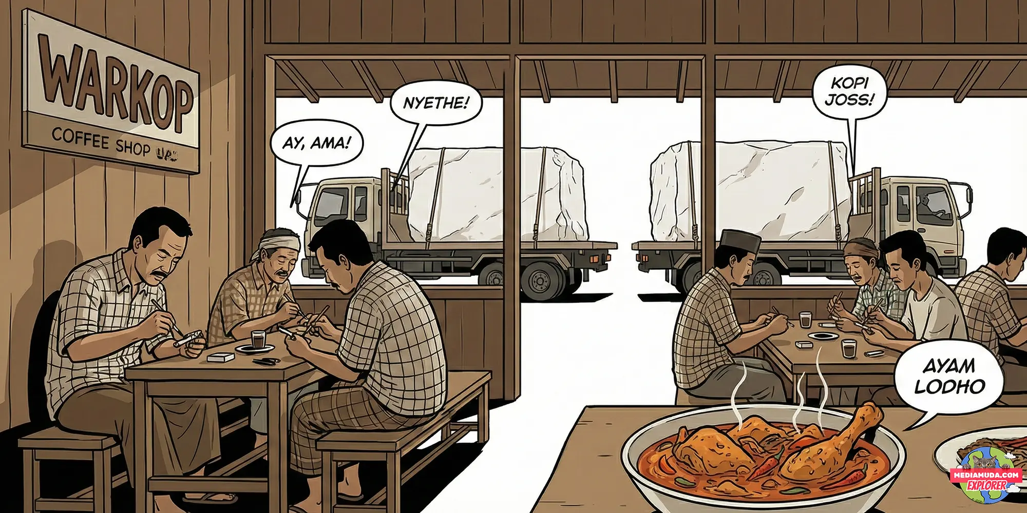 Tulungagung: Kota Marmer, Seni Nyethe, dan Pedasnya Ayam Lodho