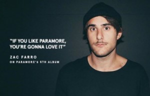 Kesempatan Kedua Zac Farro Bersama Paramore